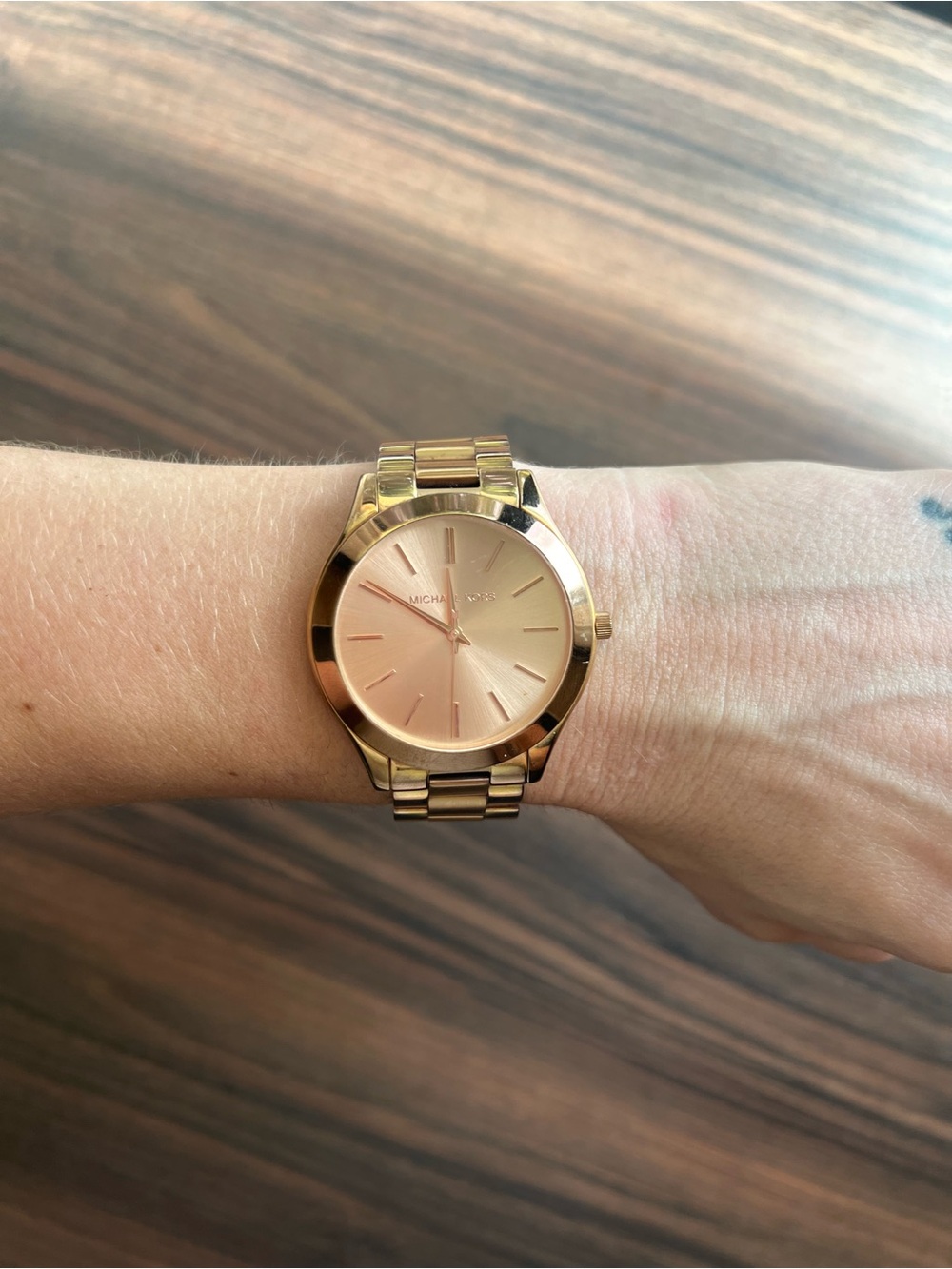 Michael Kors MK3197 Runway Watch Rose Gold - Picture 8 of 10